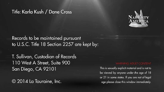 Karla Kush smashing endowed Dane Cross