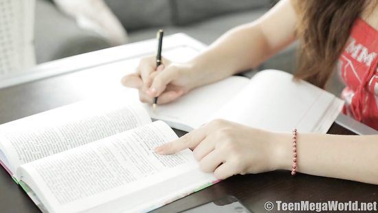 Naughty college students ditching studies to fuck