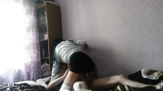 Someone filmed this amorous couple ravaging each other