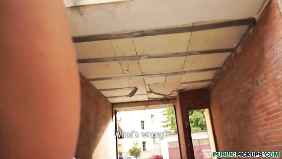 Gorgeous brunette with natural titties fucked roughly