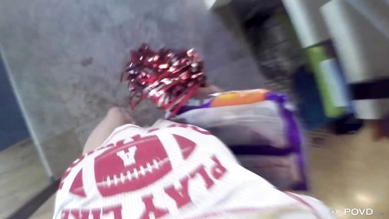 Chick with delicious rack and shaved pussy fucked hardcore