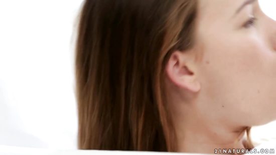 Hot blonde sucking boyfriend's hard cock