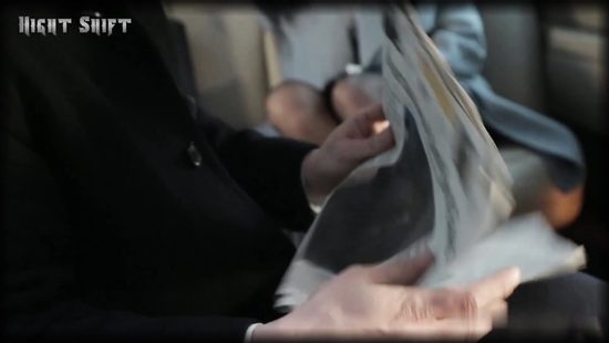 Moneyed dude fucking whore in his pricey limo