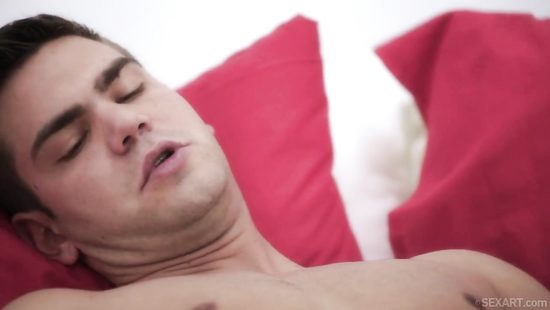 Alluring dame smashed roughly on bed