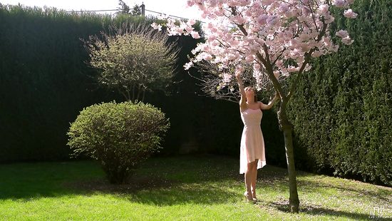 Tattooed whore drilled on the couch