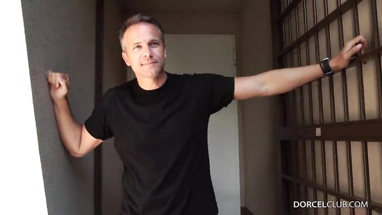 Amorous girls roughly fucked in an erotic orgy