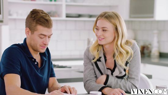 Saucy blondes fucked by the same lad