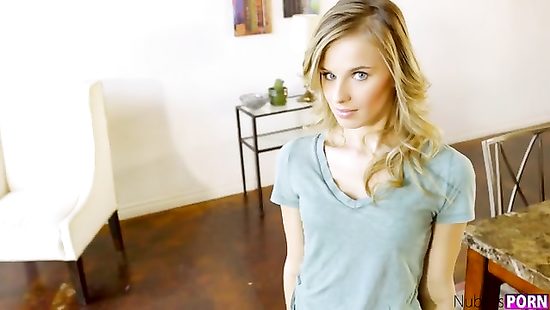 Blonde gets her hairy cunt banged hardcore