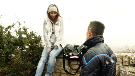 Dude leads his catch to a hotel room to fuck