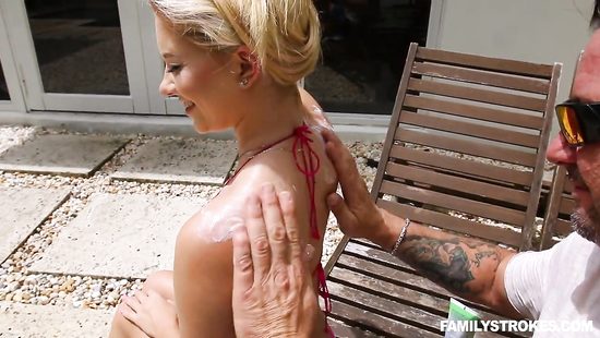 Horny perverts smashing outdoors