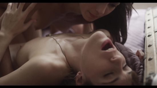 Energetic dude smashes hot babes in an FFM threesome