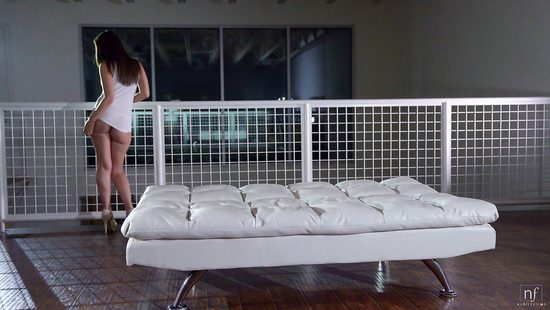 Slut riding giant cock gracefully