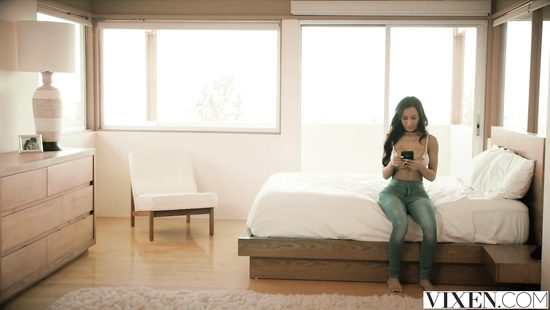 Humongous cock hits new places dame's wet pussy