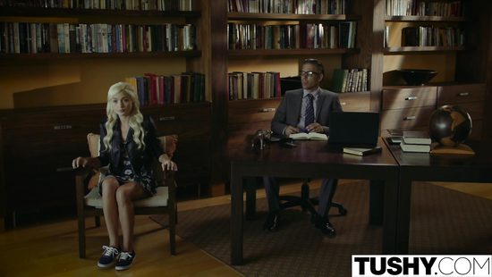 Blonde's tight butthole wasn't spared either