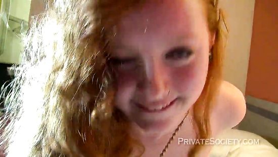 Amateur blonde lured to intense nailing