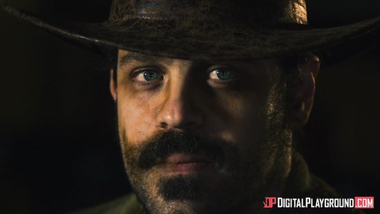 Horny cowboy smashing hot blonde