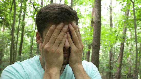 Slut fucked roughly outdoors