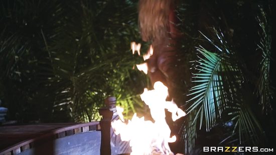 Oiled dame drilled in the ass and pussy