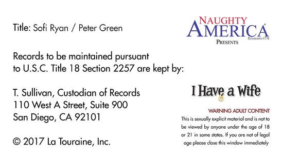 Sofi Ryan regrets accepting anal