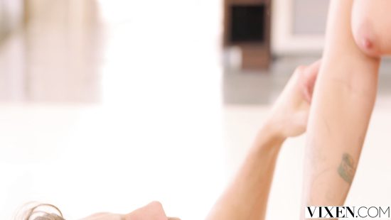 Amorous couple strengthening their marriage with sex