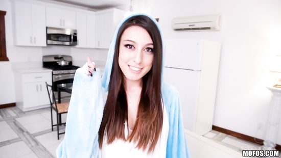 Saucy dame smashed hardcore with big white cock