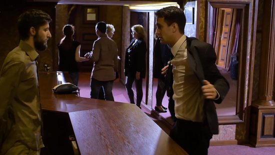 Damsel whoring around with classy dude