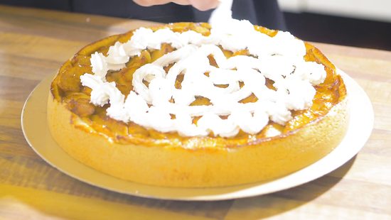 Hottie drinking cum mid-fuck