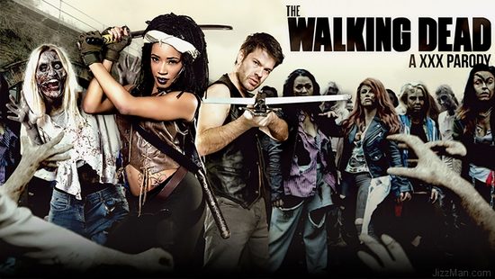 Nasty walking dead xxx rendition