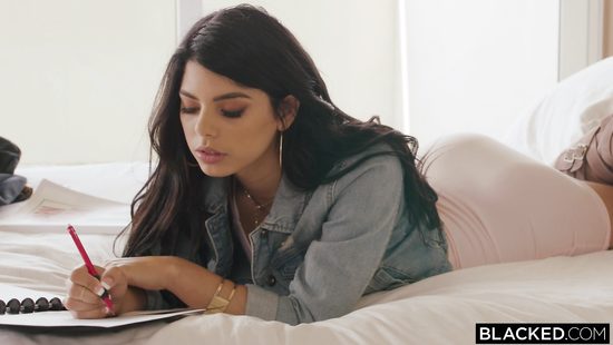 BBC shoved down girl's tingling throat