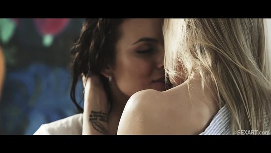 Horny lesbians don't need men to validate them