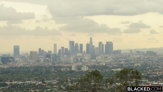 Blonde's suicidal attempt to deepthroat BBC