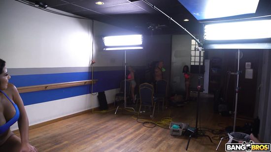 Horny brunette smashed intensely