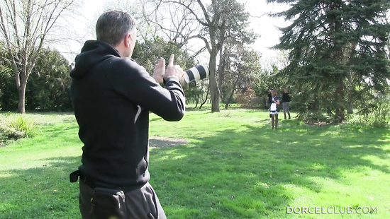 Boss sneaking around with the maid