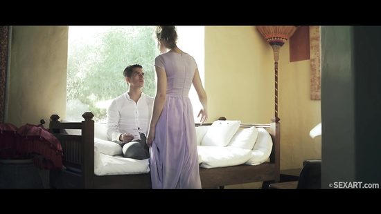 Giving a hot blowjob as a foreplay to sex