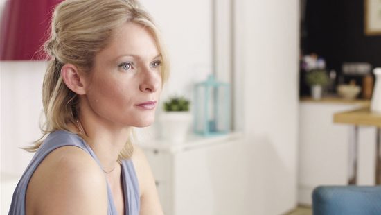 Lana Sue enjoys steaming sex on a sofa