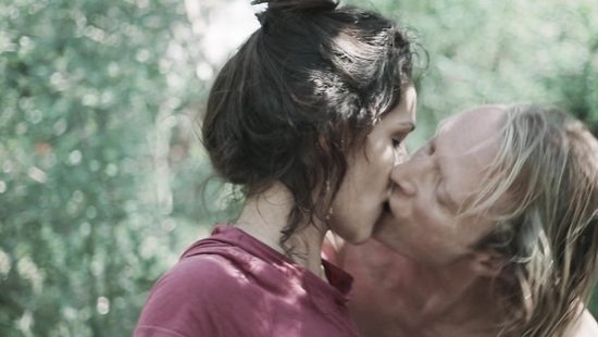 Mature couple fuck nastily in the woods