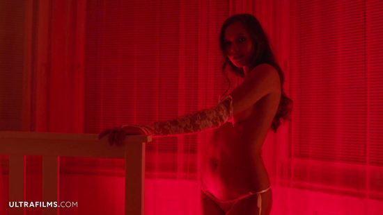 Playing a solo in a romantic atmosphere