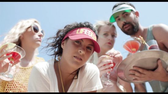 Bang-up cutie gets pounded on the poolside