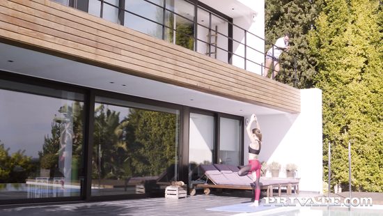 Horny couple is fucking outdoors