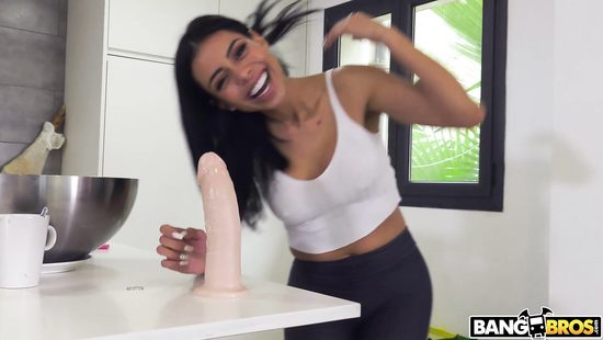 Latina buttfucked on the floor