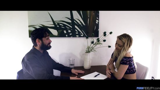 Blonde rides boyfriend's willy