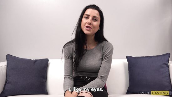 Shy girl does casting couch