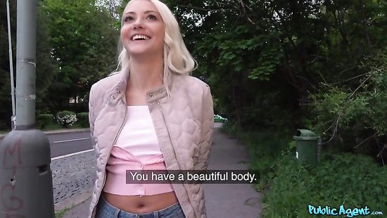 Amateur blonde fucked on camera