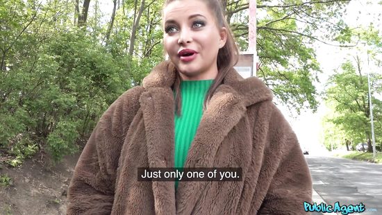 Amateur babe fucks for money