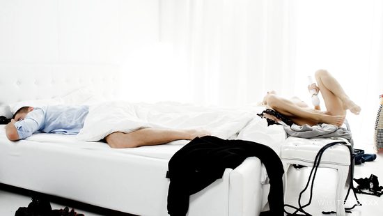 Missy Luv plays with Hitachi