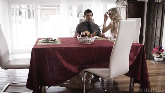 MILF plays with stepdaughter's ass