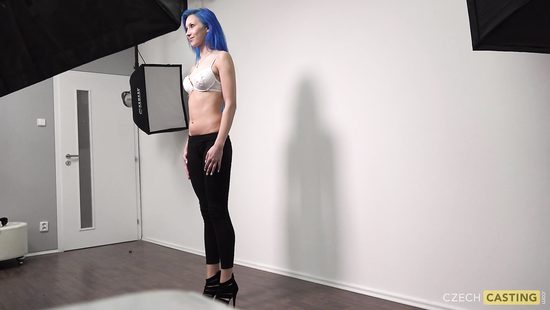 Shy girl banged at casting