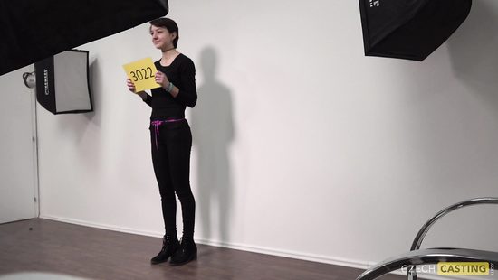 Shy girl screwed at interview