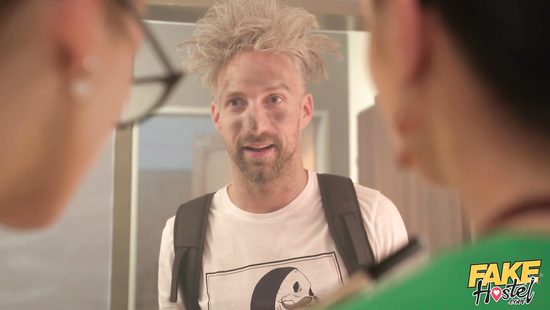 Sweet girls sharing a dick