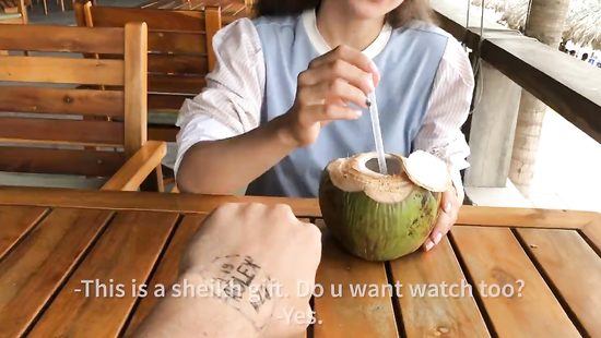 Lolly Lips licks boyfriend's cock